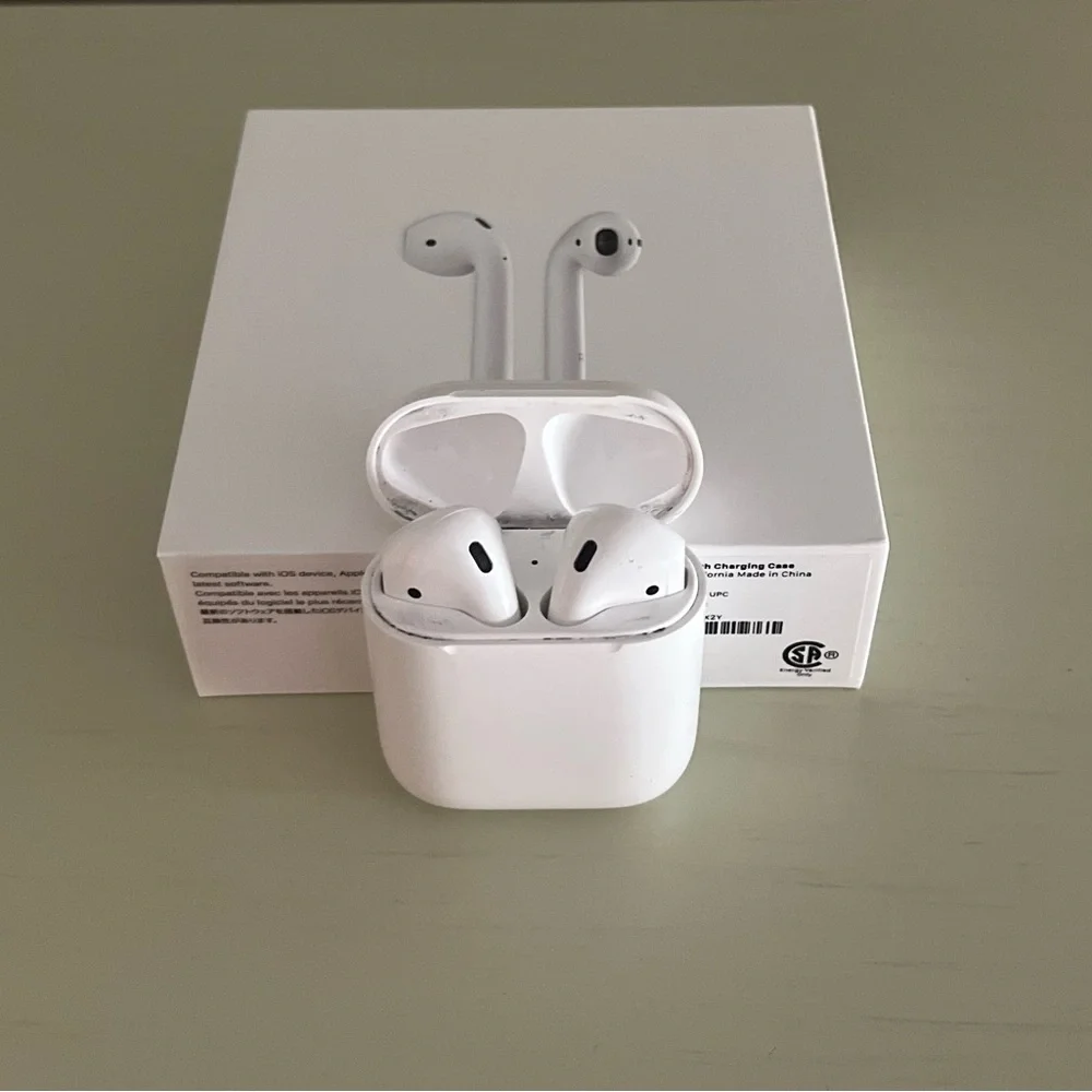Wireless Earbuds with Charging Case - White (Comes with Charger)